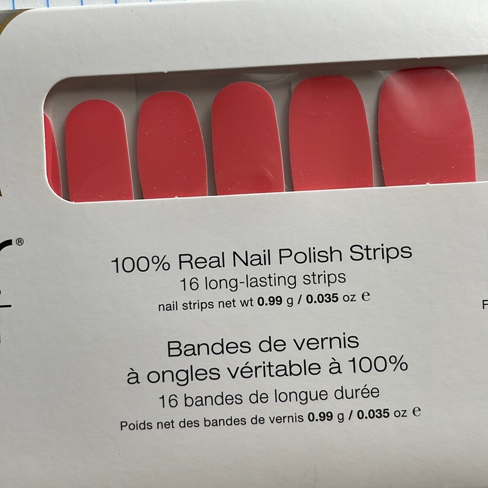 Color street nail polish strips